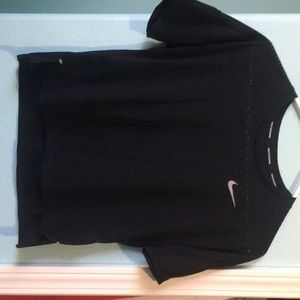 Black Nike jersey tee